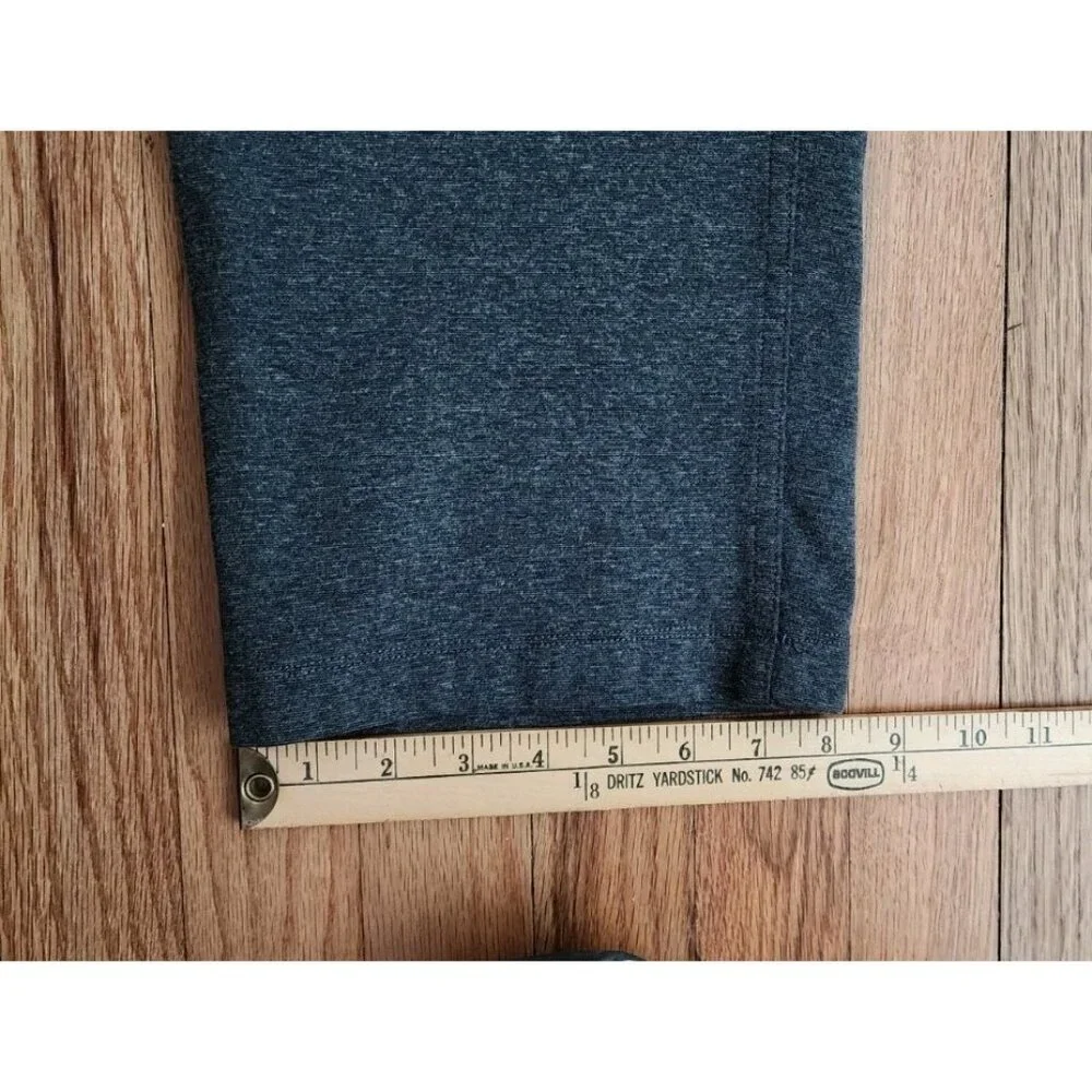 Duluth Trading Travel Pants Flex Incog- Chino Soft Knit Stretch Comfy 38x30 Grey
